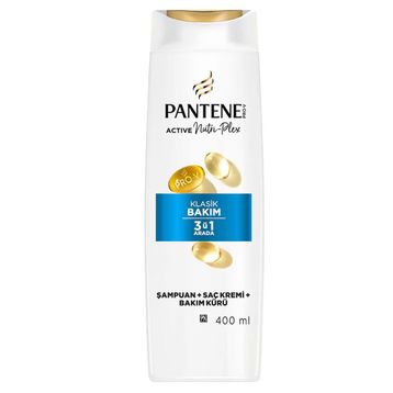 Pantene Pro-V Temel Bakım 2x400 ml 3'ü 1 Arada Şampuan