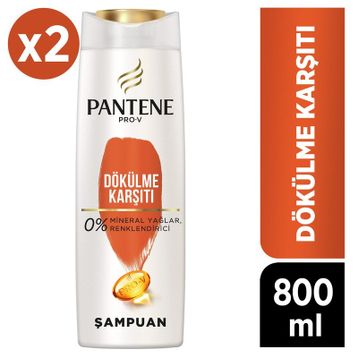 Pantene Saç Dökülmelerine Karşı Etkili 2x400 ml Şampuan