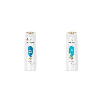 Pantene Temel Bakım 350 ml Şampuan + Nem Terapisi 350 ml Şampuan