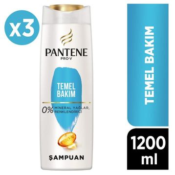 Pantene Temel Bakım 3x400 ml Şampuan