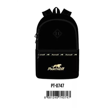 Panther Pt-0747 Gold Siyah Sırt Çantası