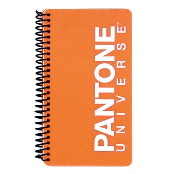 Pantone 47204-1 PP Kapak Small Boy Turuncu Noktalı Defter