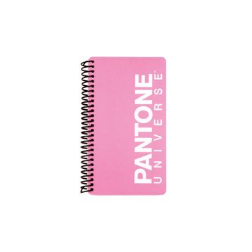Pantone 47206-5 PP Kapak Small Boy Pembe Noktalı Defter