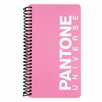 Pantone 47206-5 PP Kapak Small Boy Pembe Noktalı Defter