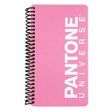 Pantone 47206-5 PP Kapak Small Boy Pembe Noktalı Defter