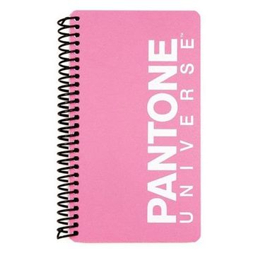 Pantone 47206-5 PP Kapak Small Boy Pembe Noktalı Defter