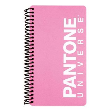 Pantone 47206-5 PP Kapak Small Boy Pembe Noktalı Defter