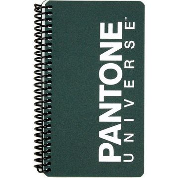 Pantone 47208-9 PP Kapak Small Boy Koyu Yeşil Noktalı Defter