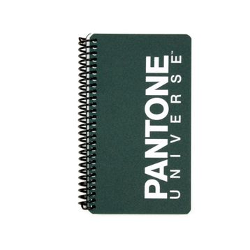 Pantone 47208-9 PP Kapak Small Boy Koyu Yeşil Noktalı Defter