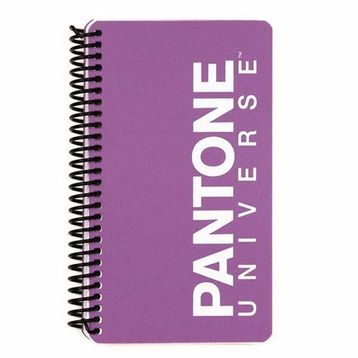 Pantone 47210-2 PP Kapak Small Boy Mor Noktalı Defter