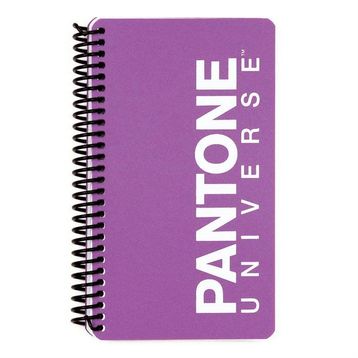 Pantone 47210-2 PP Kapak Small Boy Mor Noktalı Defter