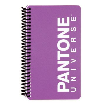 Pantone 47210-2 PP Kapak Small Boy Mor Noktalı Defter