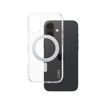 Panzerglass Care iPhone 16 Feature Kickstand MagSafe Gümüş Kılıf