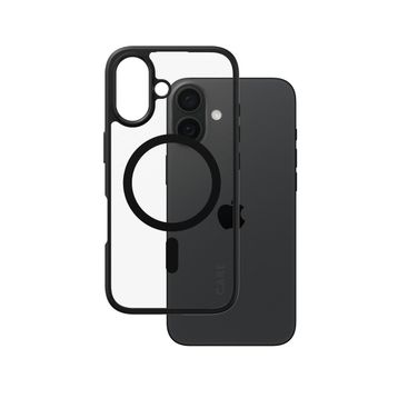 Panzerglass Care iPhone 16 Flagship Urban Combat MagSafe Siyah Çerçeve Kılıf