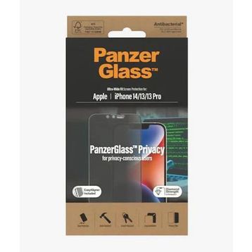 Panzerglass İphone 14/13/13 Pro Uwf Privacy Antibakteriyel Ekran Koruyucu