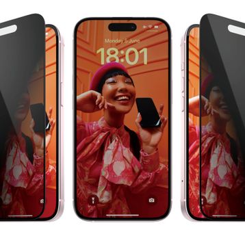 Panzerglass iPhone 15 UWF Privacy WA Ekran Koruyucu