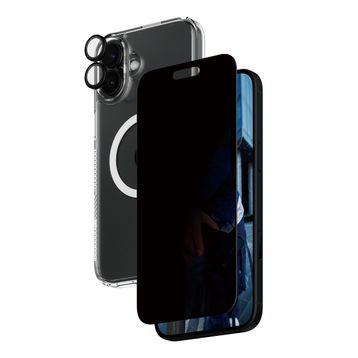 Panzerglass iPhone 16 Plus 3in1 Privacy Bundle Ekran ve Kamera Koruyucu Kılıf