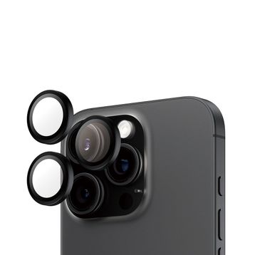 Panzerglass iPhone 16 Pro/16 Pro Max Hoops Siyah Kamera Koruyucu