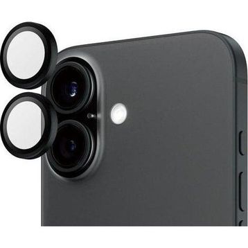 Panzerglass iPhone 16/16 Plus Hoops Siyah Kamera Koruyucu