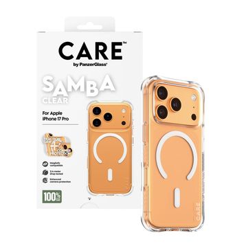 Panzerglass iPhone 17 Pro Beyaz Şeffaf Samba Magsafe Kılıf