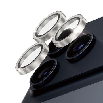 Panzerglass iPhone 17 Pro / Pro Max / 16 Pro / Pro Max Hoops Simli Gümüş Kamera Lens Koruyucu