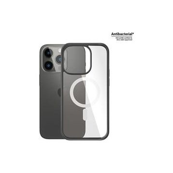 PanzerGlass Magsafe Clearcase Çerceveli 2.4 iPhone 14 Pro Kapak Siyah Kılıf