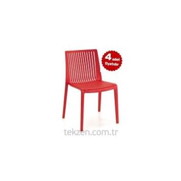 Papatya Cool Kırmızı Sandalye