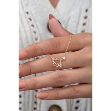 Papatya Silver UVPS100867 Gümüş Kolye