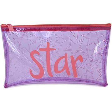 Pape 18414 Star Kabartmalı Şeffaf Kalem Kutu