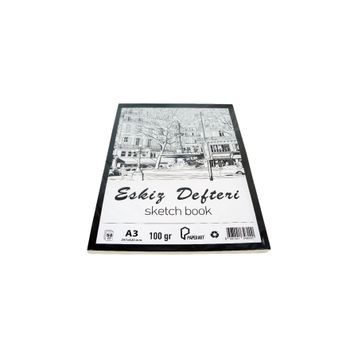 Paperart A3 Boy Spiralli 50 Yaprak 100 gr Skech Eskiz Defteri