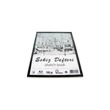 Paperart A3 Boy Spiralli 50 Yaprak 100 gr Skech Eskiz Defteri