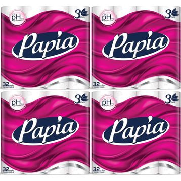 Papia 3 Katlı 4x32'li Tuvalet Kağıdı