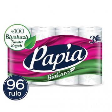 Papia Biocare 96 Rulo Tuvalet Kağıdı