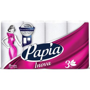 Papia Inova 8'li Kağıt Havlu