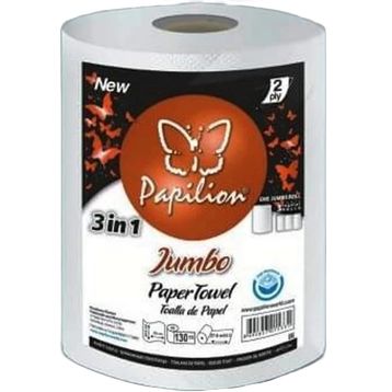 Papilion 130 Yaprak 3 in 1 Jumbo Kağıt Havlu