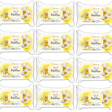 Papilion Papatya 100x12'li Set Islak Havlu