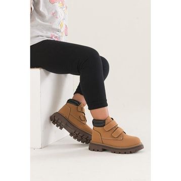 Papuçcity Arzen 02671 Tarçın Cırtlı Termal Unisex Çocuk Bot
