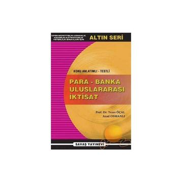 PARA - BANKA ULUSLARARASI İKTİSAT - AZAD OSMANLI;TEZER ÖCAL