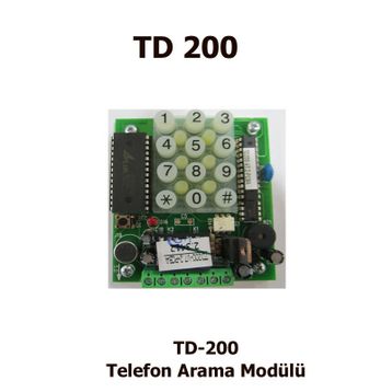 Paradox TD-200 Telefon Arama Modül
