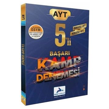 Paraf Yayınları AYT 5'li Başarı Kamp Denemesi
