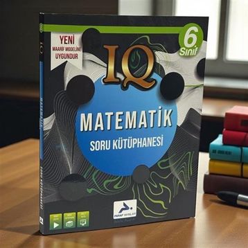 Paraf Yayınları - IQ 6. Sınıf Matematik Soru Kütüphanesi