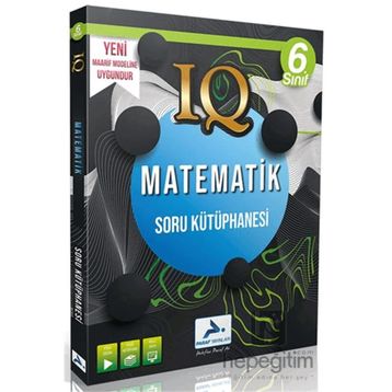 Paraf Yayınları - IQ 6. Sınıf Matematik Soru Kütüphanesi