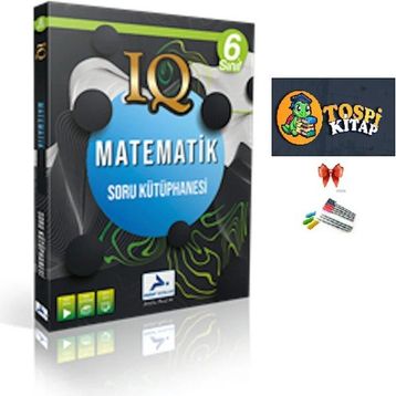 Paraf Yayınları - IQ 6. Sınıf Matematik Soru Kütüphanesi