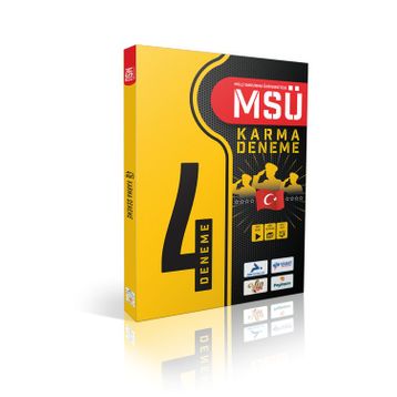 Paraf Yayınları MSÜ Karma 4'lü Deneme