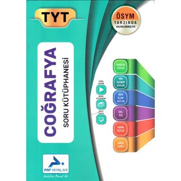 Paraf Yayınları TYT Coğrafya Ösym Tarzında Hazırlanmış Soru Kütüphanesi