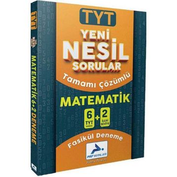 Paraf Yayınları TYT Matematik Yeni Nesil Sorular Fasikül Deneme