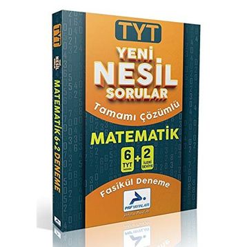 Paraf Yayınları TYT Matematik Yeni Nesil Sorular Fasikül Deneme