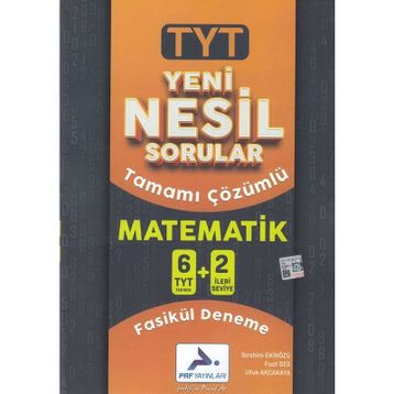 Paraf Yayınları TYT Matematik Yeni Nesil Sorular Fasikül Deneme