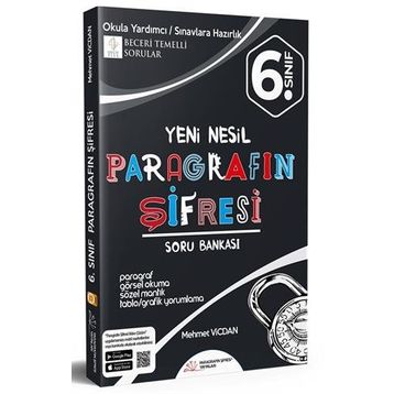 Paragrafın Şifresi Yayınları 6. Sınıf Paragrafın Şifresi Soru Bankası