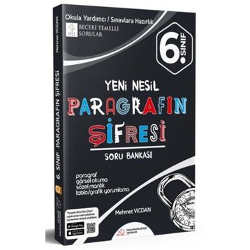 Paragrafın Şifresi Yayınları 6. Sınıf Paragrafın Şifresi Soru Bankası
